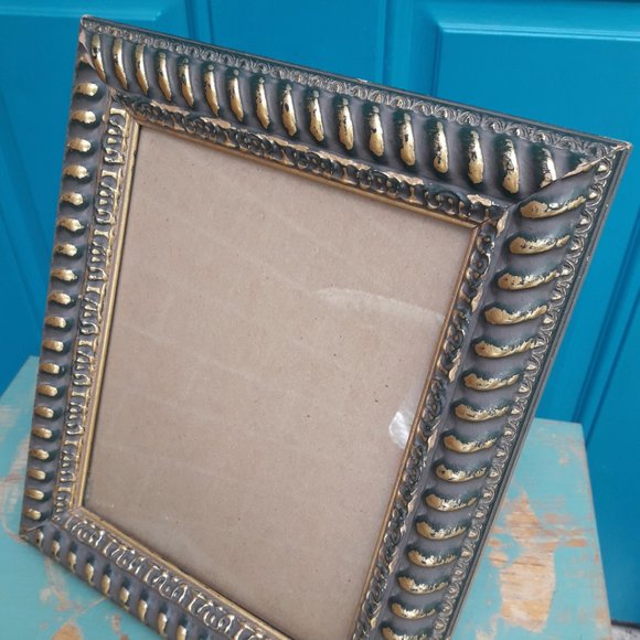 Gold Photo Frame Vintage Picture Frame Table Top Wall Decor Gold Leaf Guilding - Picture 16 of 17